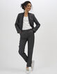 Pantalón de traje negro con encaje-6