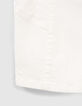 Shorts slim blancos tiro alto niña-5