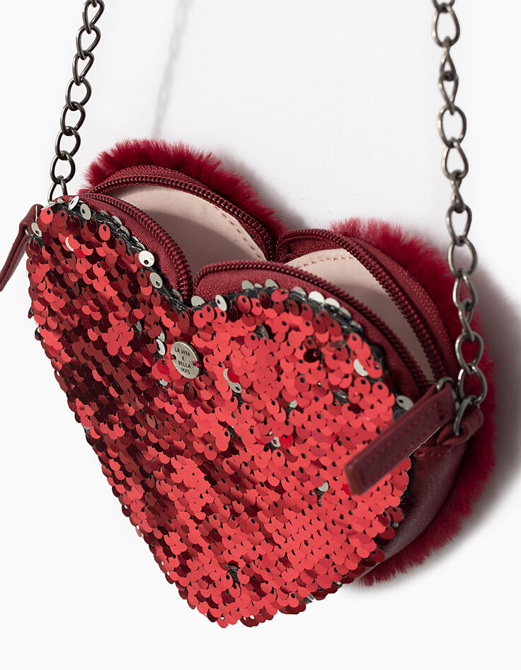 Hartvormige tas voor meisjes-4