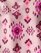 Maillot de bain 1 pièce rose imprimé ethnique fille-7