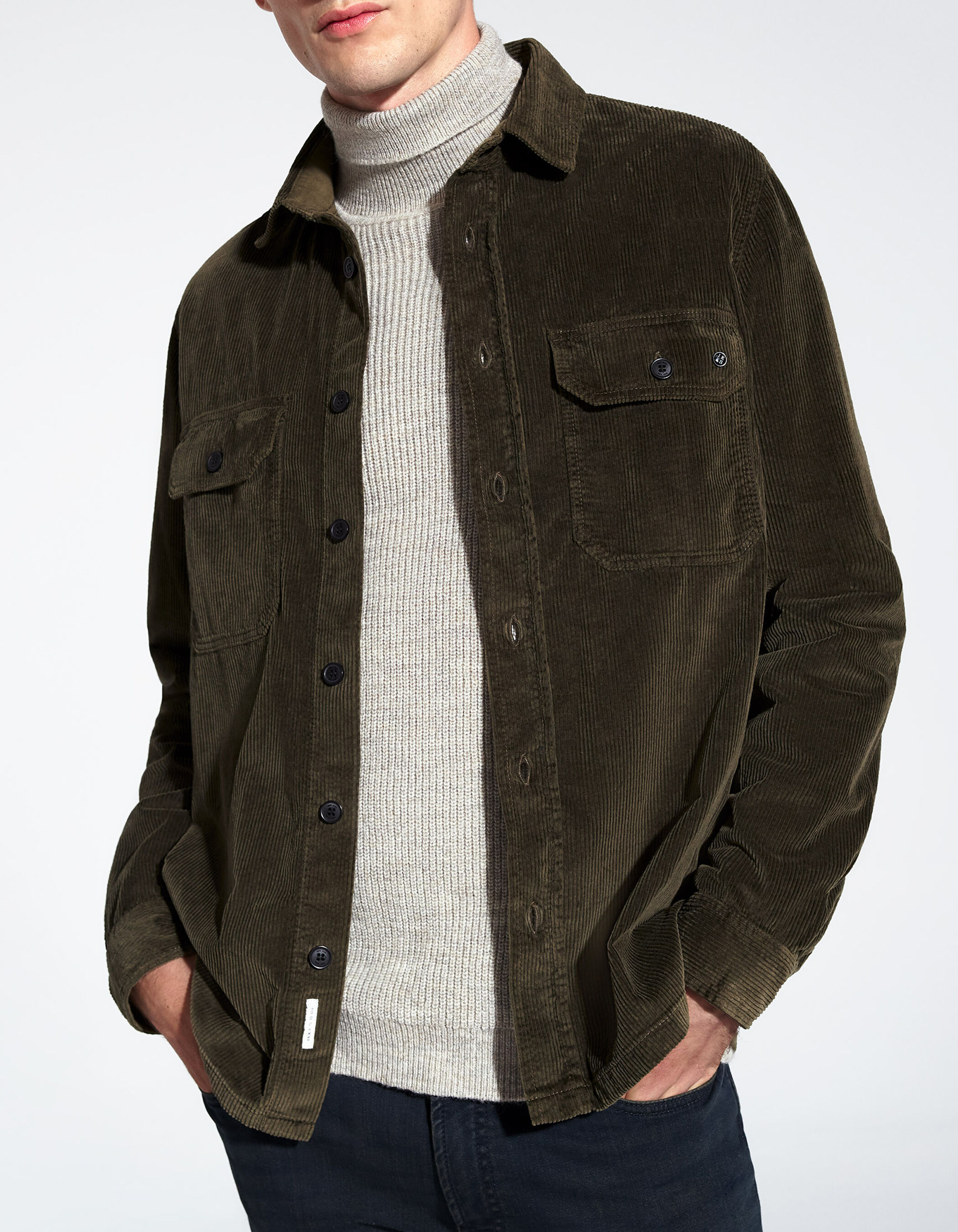 Surchemise velours 2025 homme