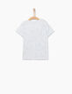 Boys' optic white Never Runaway T-shirt -4