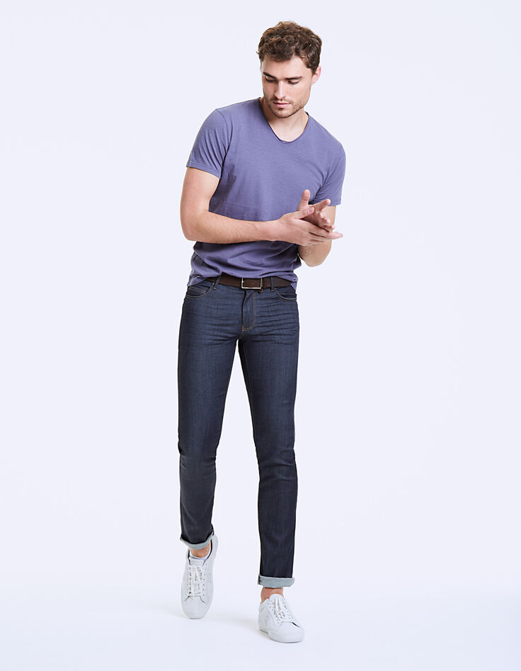Tee-shirt L'Essentiel shadow à col V Homme-6