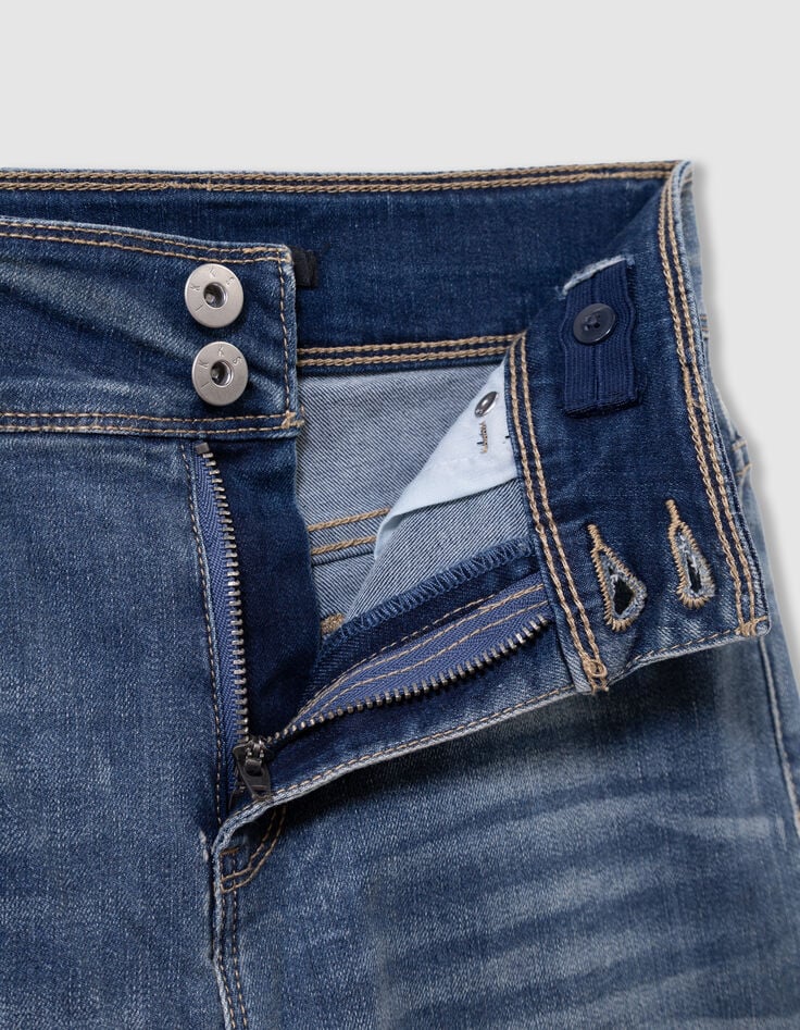 Blaue FLARE-Mädchenjeans Waterless-8 Blaue FLARE-Mädchenjeans Waterless-8