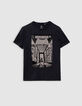 Graues Herren-T-Shirt, Comic-Motiv IKKS x BATMAN-5