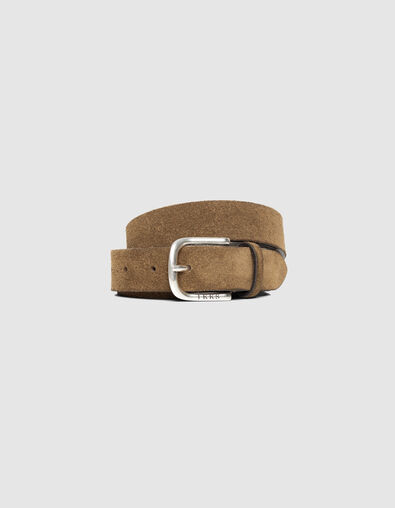 Ceinture bronze cuir Homme - IKKS