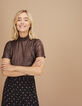Copper top met gesmokte hals I.Code-2