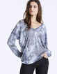 Pull col V imprimé python majorité viscose femme-2