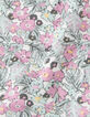 T-shirt kaki imprimé petites fleurs bébé fille-7