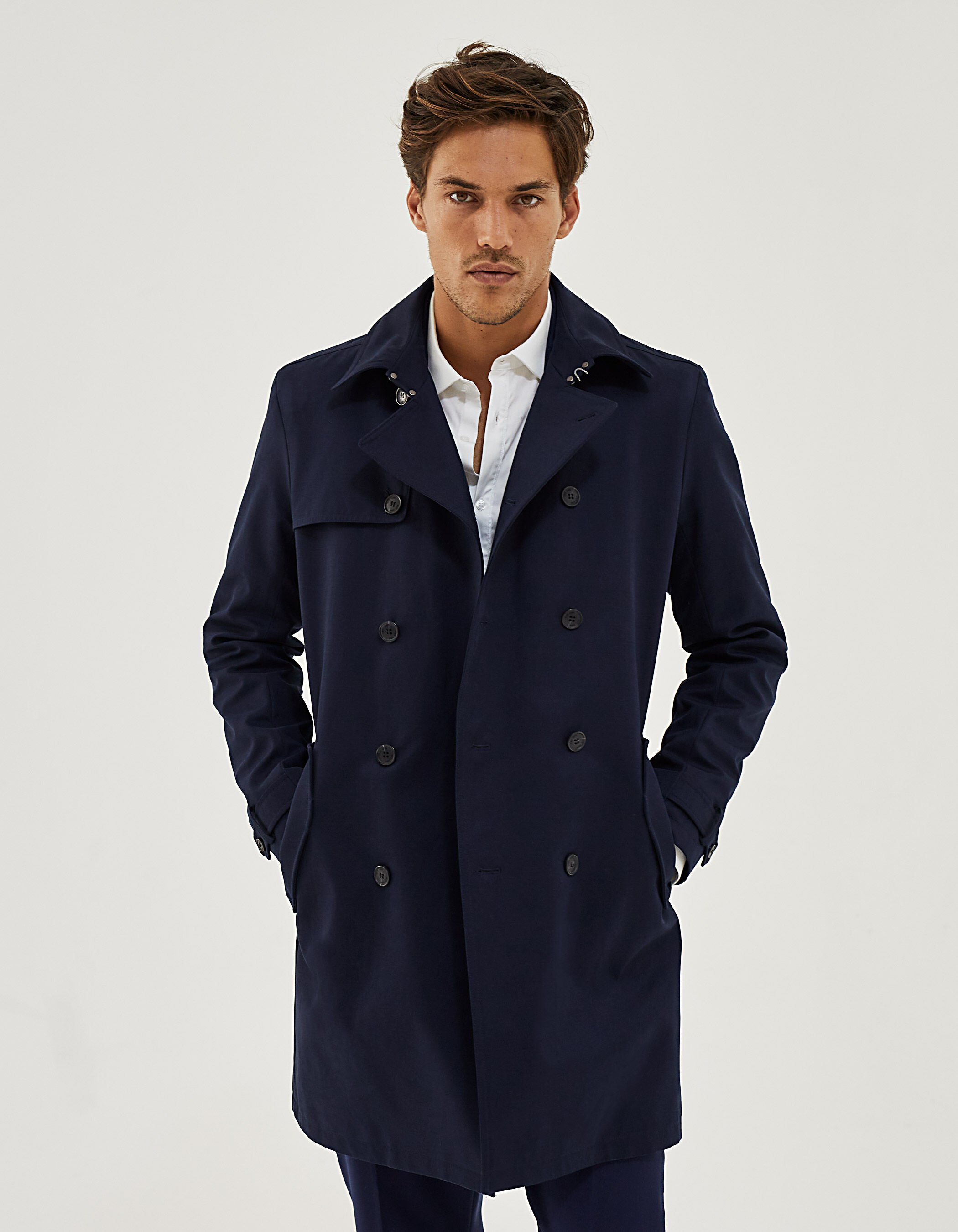 trench ikks homme beige