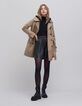 Women’s trench coat, removable hood and facing-6