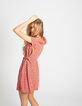 Robe pavot imprimée micro-fleurs I.Code-4