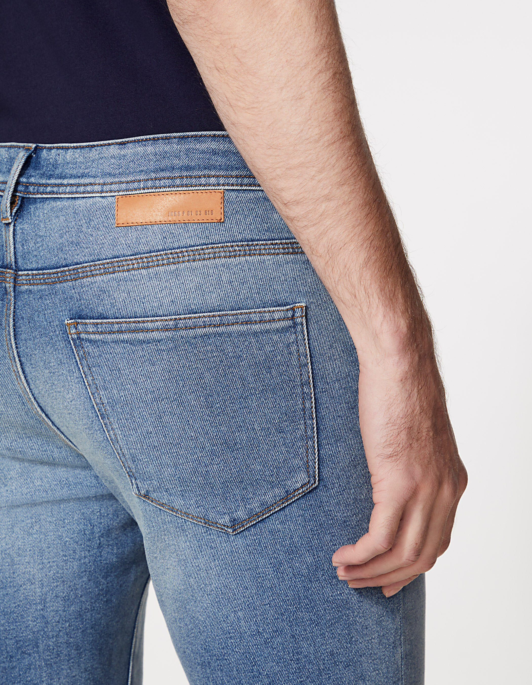 Men s dirty navy Mykonos IKKS BETTER SLIM jeans