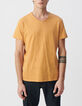 Men&rsquo;s turmeric organic cotton Essential V-neck T-shirt-2