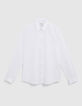 Chemise REGULAR blanche tissu 37.5° Homme-5