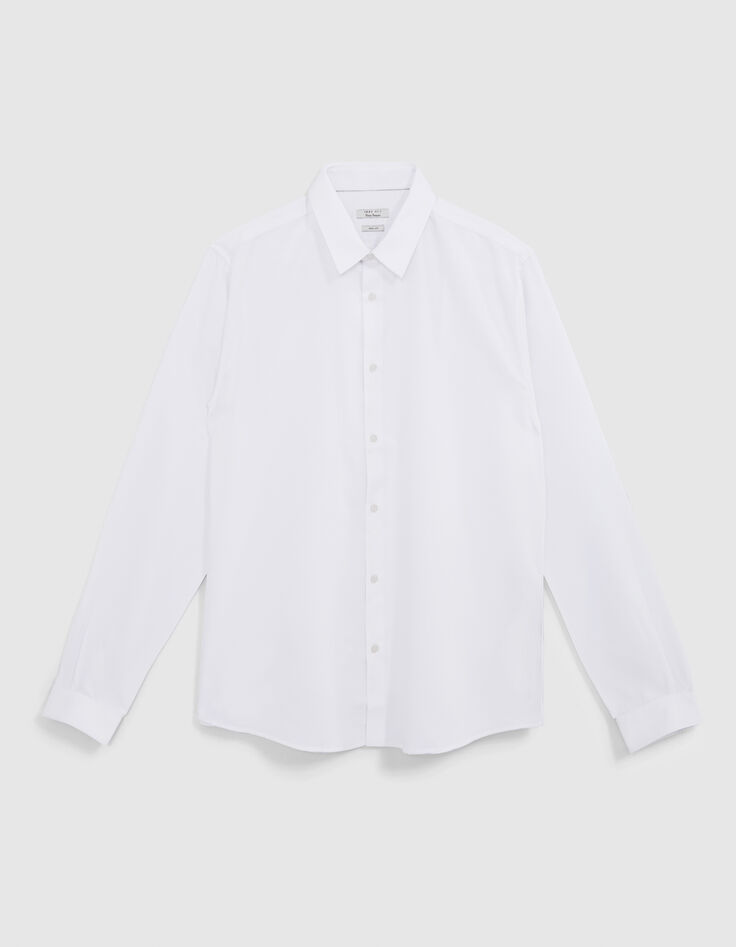 Chemise REGULAR blanche tissu 37.5° Homme-5