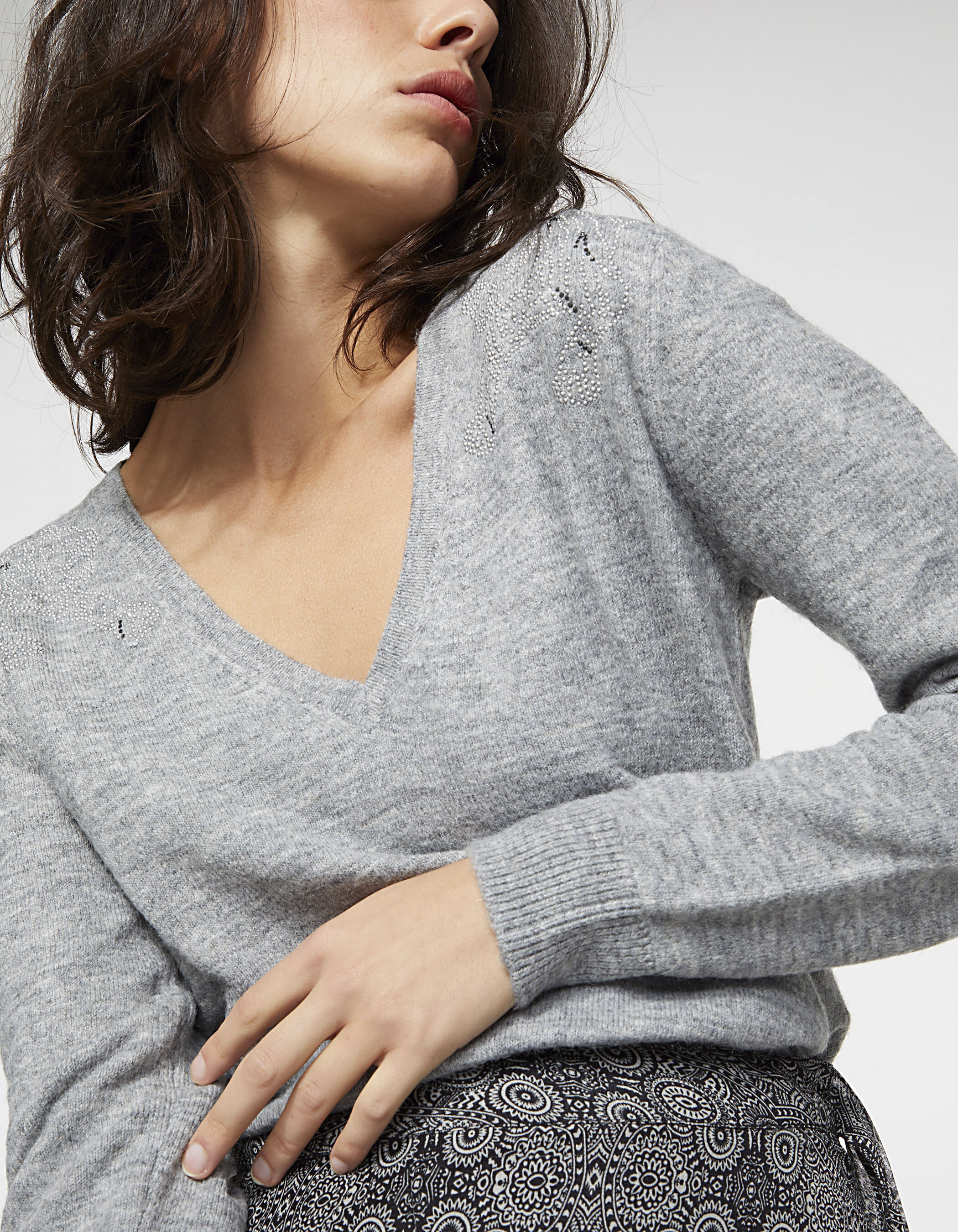 Pull hotsell maille mousseuse