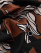 Bañador short chocolate reciclado maxi flores hombre-8
