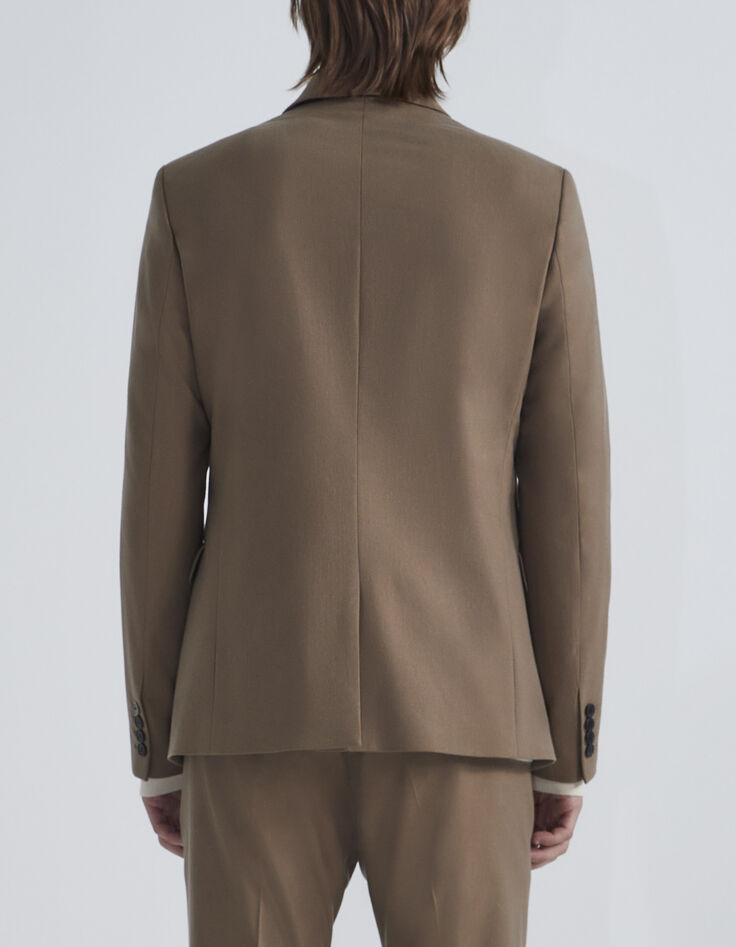 Pure Edition - Veste de costume cappuccino Homme-4 Pure Edition - Veste de costume cappuccino Homme-4
