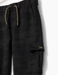Pantalon jogging gris camouflage à poches garçon-4