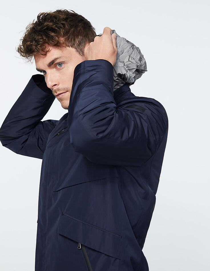 Saharienne marine nylon WATERPROOF Homme-2