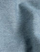 Blaue Herren-Jeansjacke im Workerstil-8