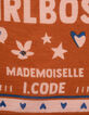 Foulard carré à message I.Code-3