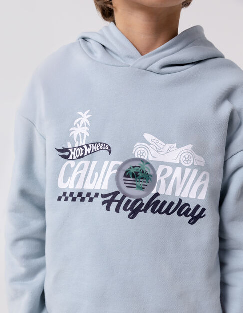 Watergroene hoodie HOT WHEELS x IKKS jongens - IKKS