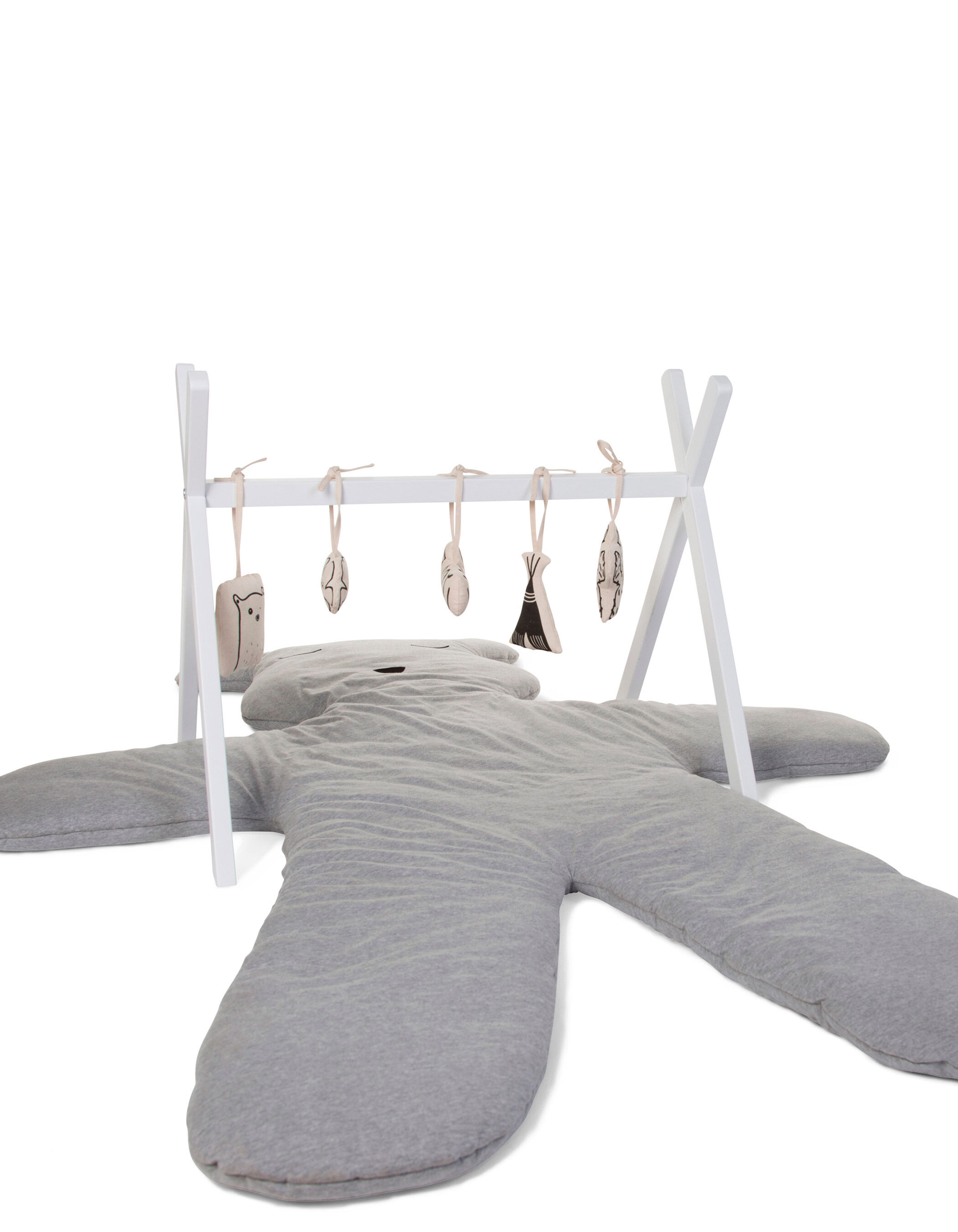 CHILDHOME white beech Tipi Baby Gym