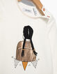 Camiseta blanca bebé niña-2