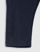 Marineblaue Babyjungen-Jerseyhose mit Eingrifftaschen-4