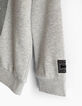 Sweat Batman gris print masque et flocage rayures garçon -5