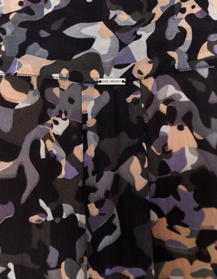 Chemise motif camouflage femme - IKKS