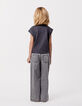 Jean LARGE gris coton bio fille-2