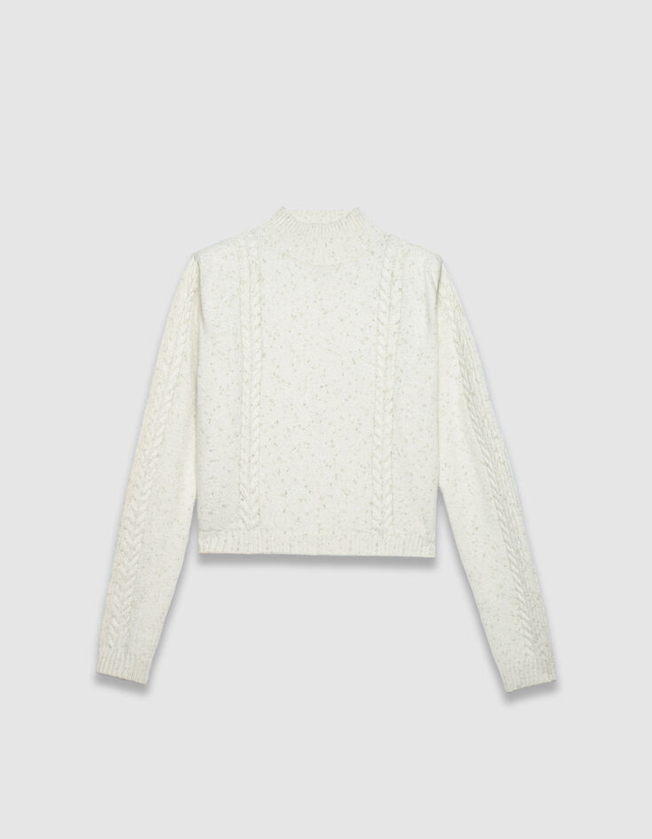 Jersey crudo punto l&uacute;rex hombreras ochos mujer-5