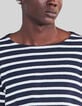 Men’s long-sleeve sailor-stripe T-shirt-4