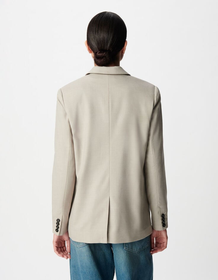 Veste de costume beige Femme-3