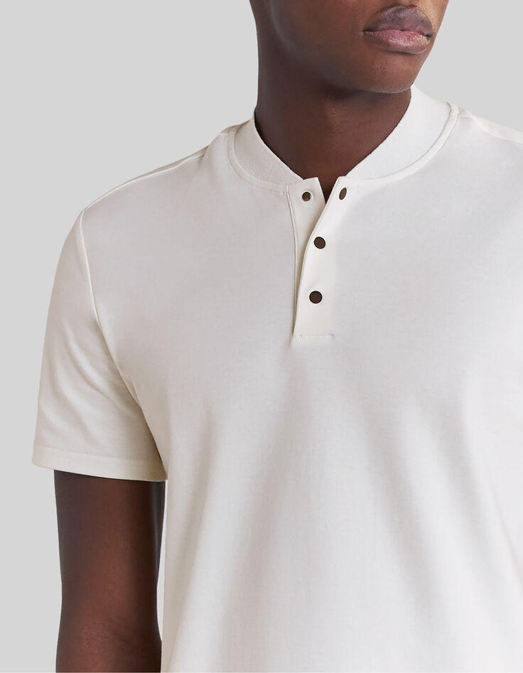 Polo tiza ABSOLUTE DRY cuello teddy hombre-5