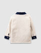 Veste réversible en jean brut et sherpa fille-4