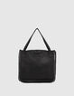 The Working Bag, Damencabastasche aus Leder, Schwarz-1