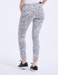 Sculpt-up-Damenjeans, Slim-Fit mit Zebraprint-3