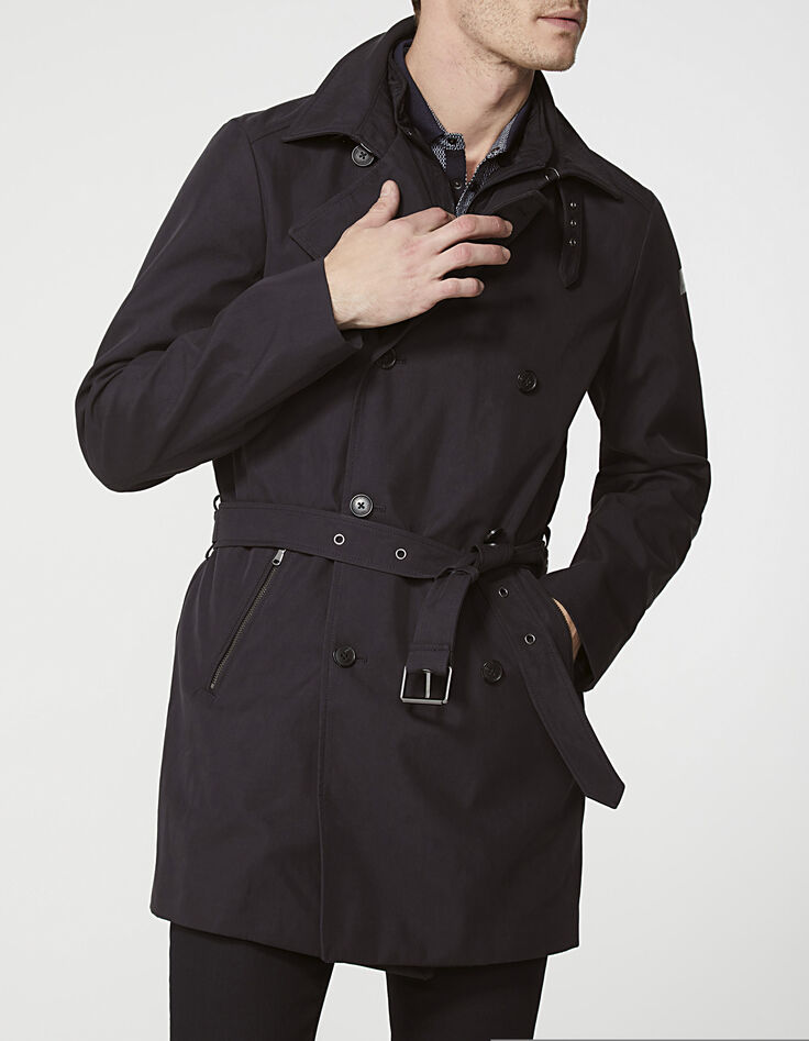 Trench marine homme-4