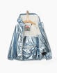 Coupe-vent silver blue déperlant à capuche fille-4