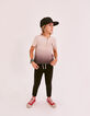 Ivoor T-shirt Tunesische kraag deep dye effect bio -2