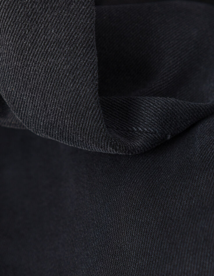 Vaqueros rectos Serge grises para hombre-4