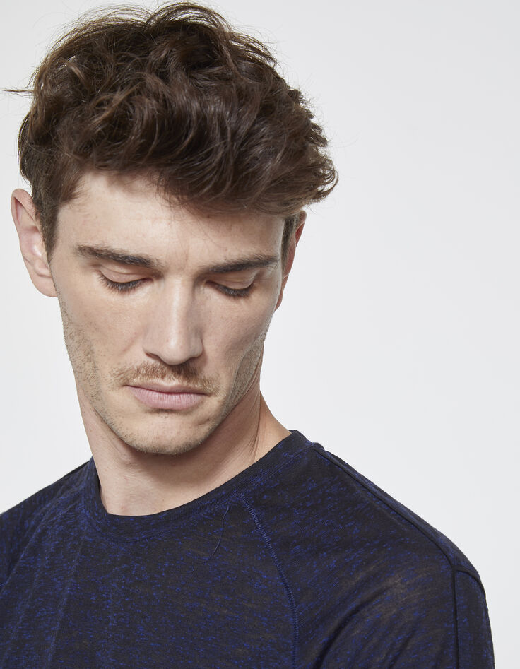 Tee-shirt bleu homme-2 Tee-shirt bleu homme-2