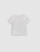 T-shirt gris paysage balinais bébé garçon-3