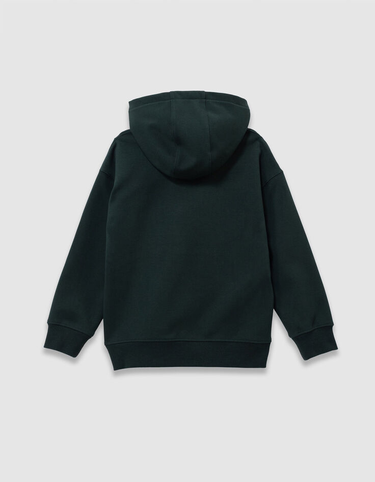 Sudadera verde damero bordado Harry Potter niño-5