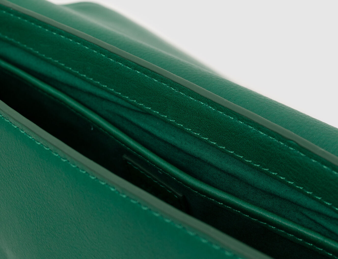Women’s green leather NAPOLI 111 bag - IKKS-4