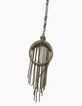 Collier sautoir antik gold anneau et franges perlées femme-3